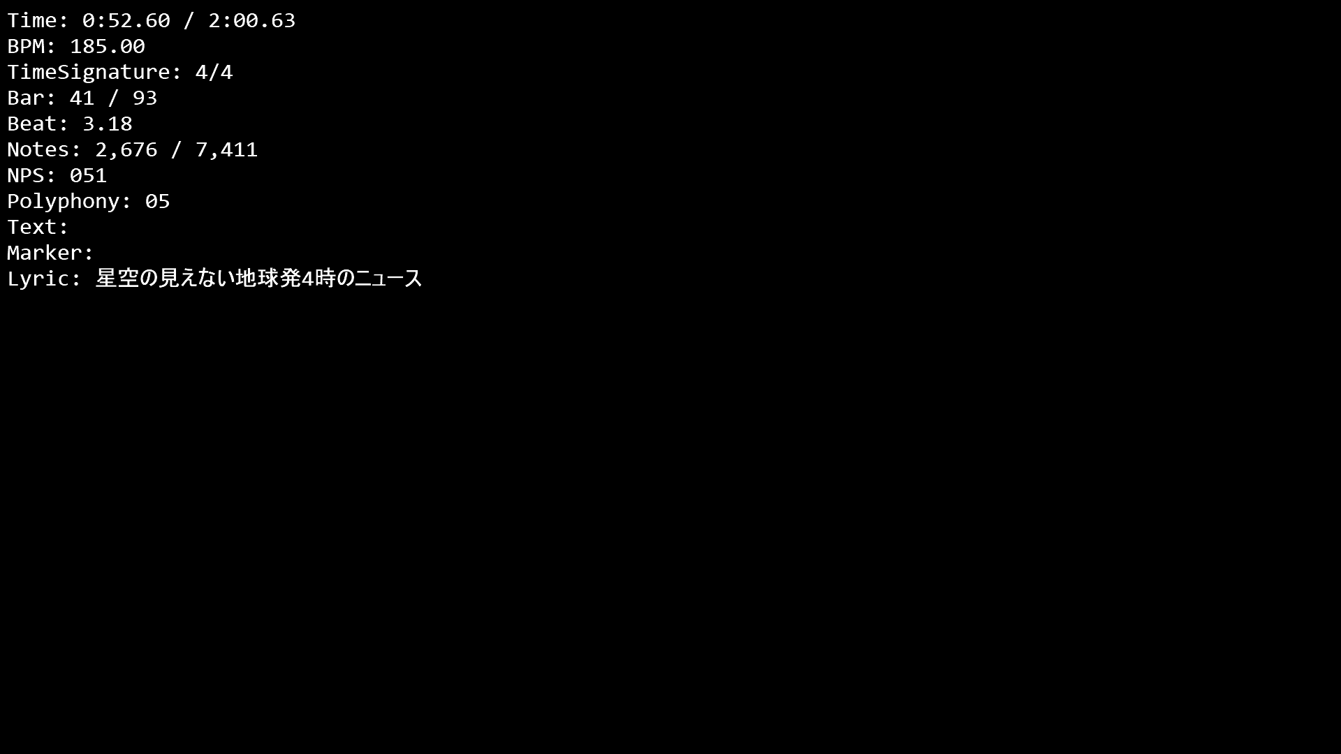 MIDI Text